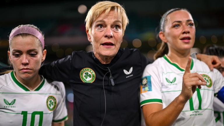 Courtney Brosnan on what Vera Pauw and Katie McCabe said in final World Cup huddle Courtney Brosnan on what Vera Pauw and Katie McCabe said in final World Cup huddle