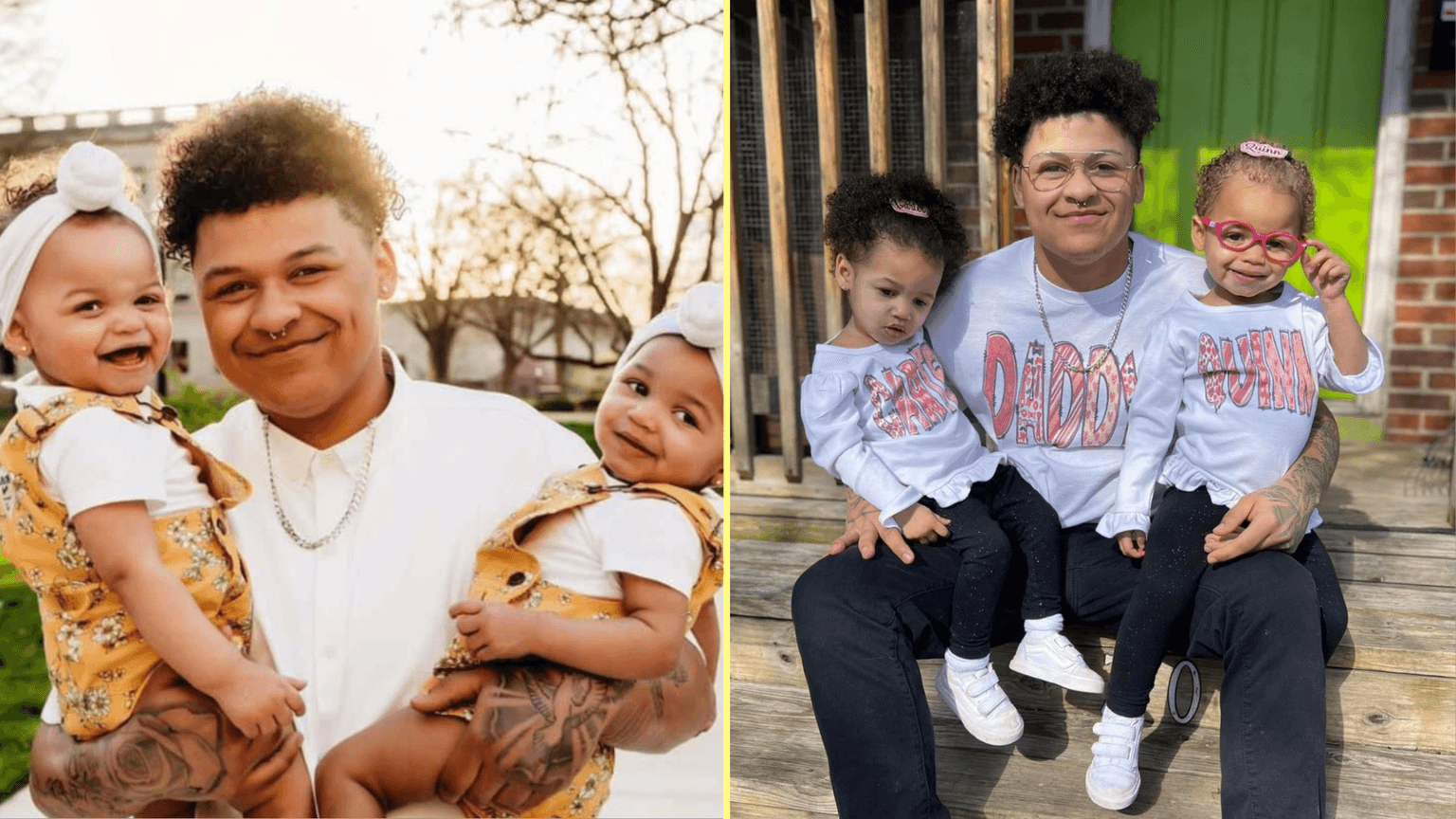 Trans man ‘over the moon’ after welcoming set of twins