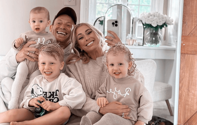 Stacey Solomon gets emotional as son Rex reaches milestone