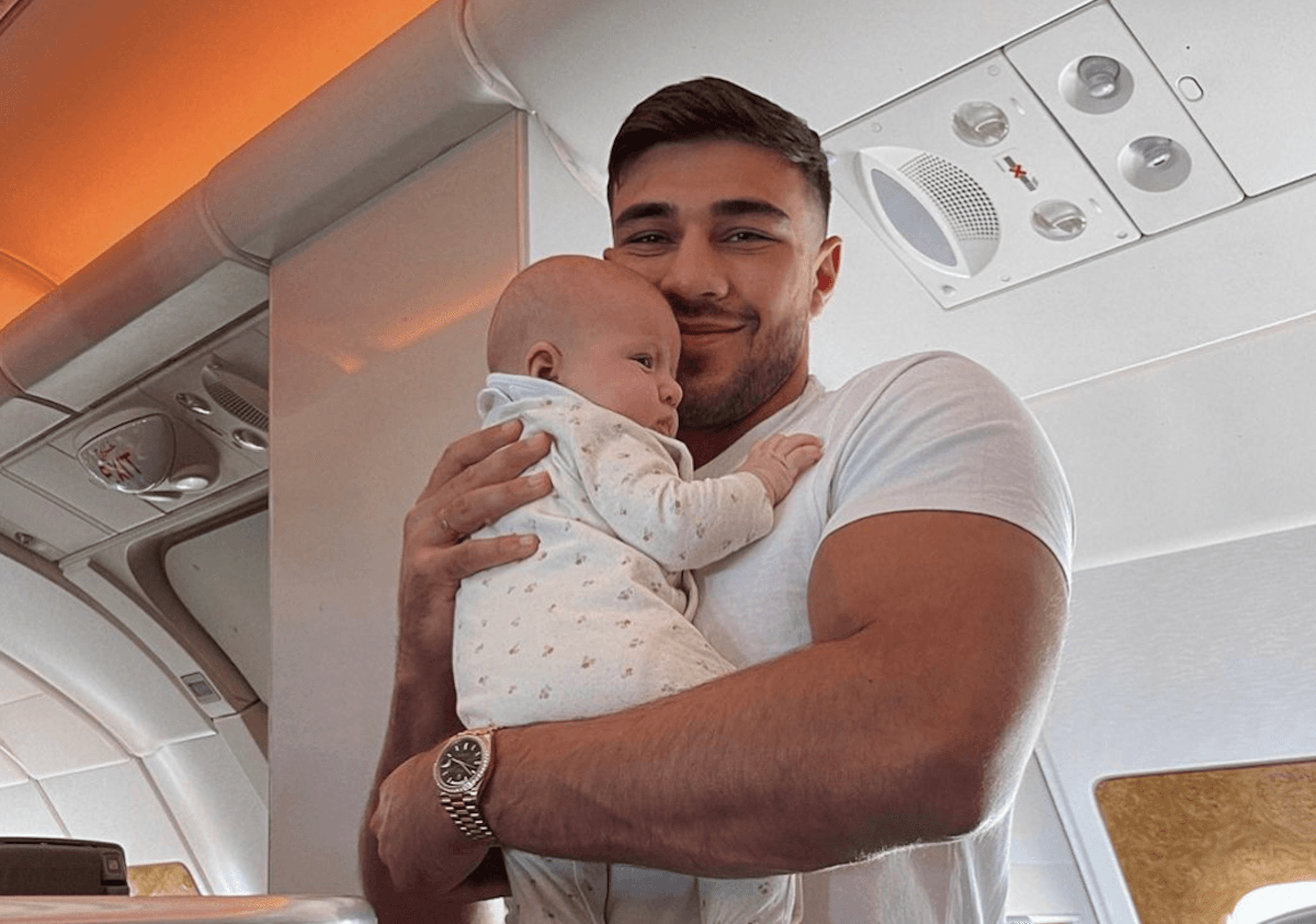‘Hard to rip myself away’ – Tommy Fury talks honestly about his struggles as a new dad