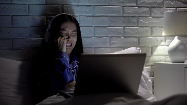 Crying while watching movies is considered a sign of emotional strength Crying while watching movies is considered a sign of emotional strength