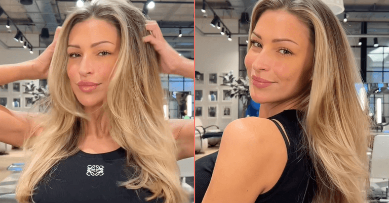 Zara McDermott kicks off the ‘Vanilla Butter’ hair trend for the winter season Zara McDermott kicks off the ‘Vanilla Butter’ hair trend for the winter season