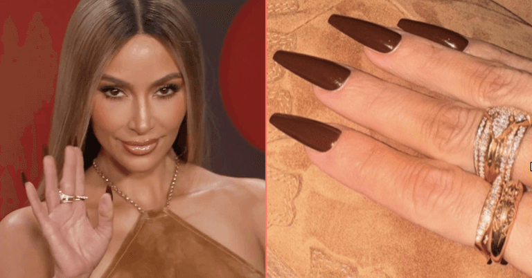 Nail Inspo: Kim K rocked this season’s most popular nail trend at the GQ Men of the Year awards Nail Inspo: Kim K rocked this season’s most popular nail trend at the GQ Men of the Year awards