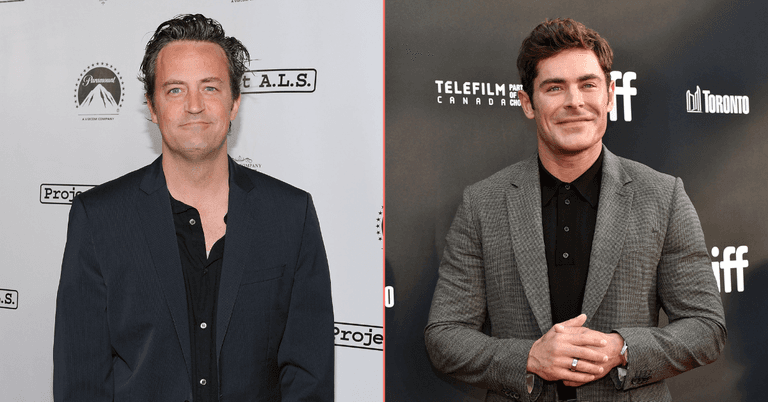 Matthew Perry wanted Zac Efron to play him in a biopic he was working on Matthew Perry wanted Zac Efron to play him in a biopic he was working on