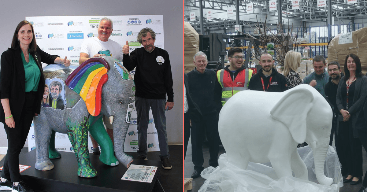 Charlie Bird to lead herd of elephants with Samaritans this weekend