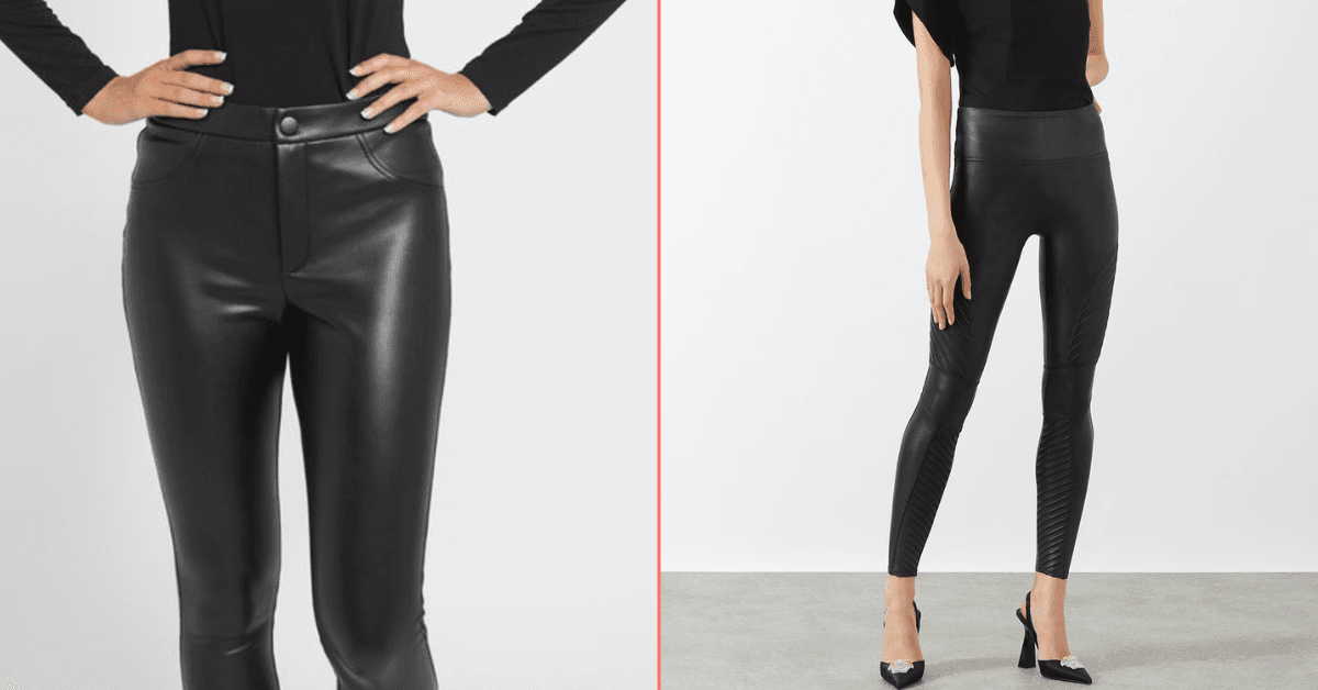 These €20 Dunnes leather leggings are giving Spanx a run for their money