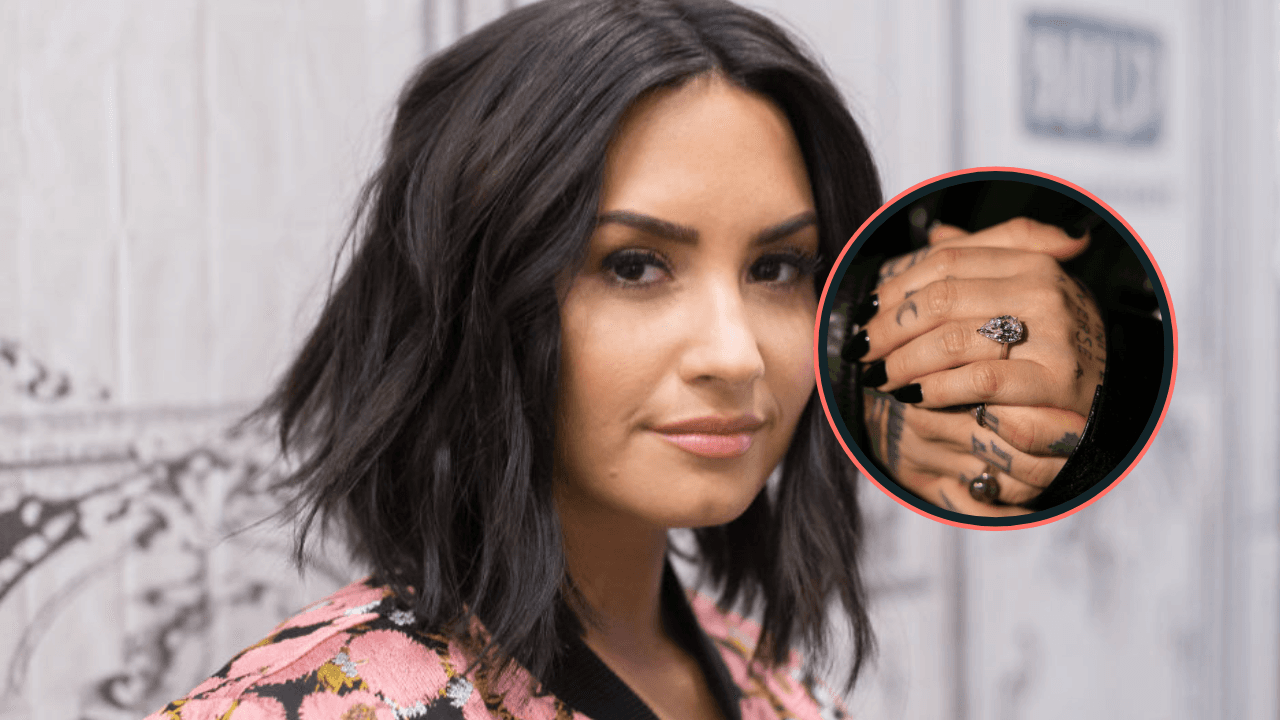Demi Lovato announces her engagement and her ring is stunning