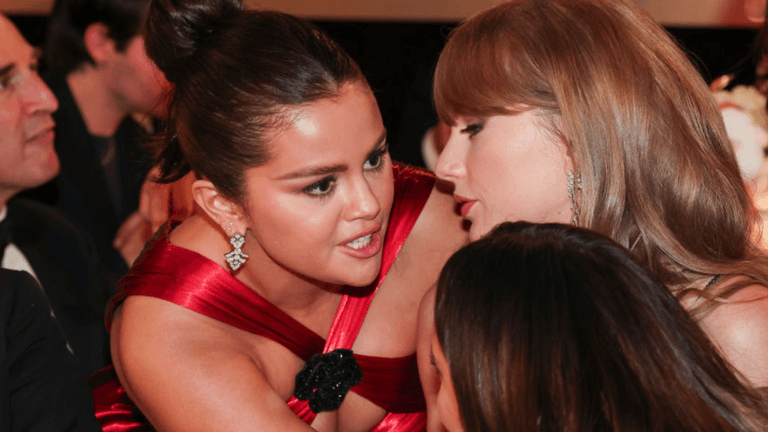 Selena Gomez reveals what she said to Taylor Swift in viral Golden Globes clip Selena Gomez reveals what she said to Taylor Swift in viral Golden Globes clip