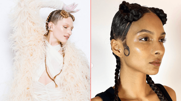 The Teddy Bear Braid is the cutest trend to come out of NYFW The Teddy Bear Braid is the cutest trend to come out of NYFW