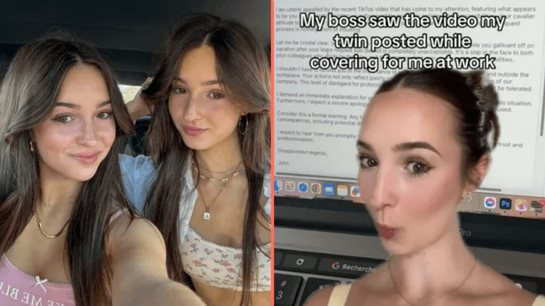 Woman ‘lets her identical twin go to work for her while she goes on holiday’ Woman ‘lets her identical twin go to work for her while she goes on holiday’