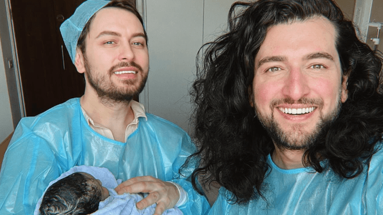 Brian Dowling and Arthur Gourounlian announce the birth of their second daughter Brian Dowling and Arthur Gourounlian announce the birth of their second daughter