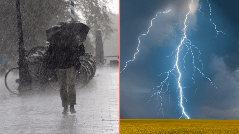 Rain warning issued for 18 Irish counties as thundery downpours possible Rain warning issued for 18 Irish counties as thundery downpours possible