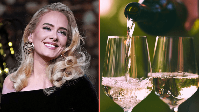 Adele says she can down 25 bottles of wine in one night and stay sober Adele says she can down 25 bottles of wine in one night and stay sober