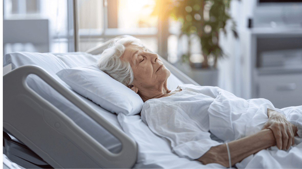 Sound a person makes which means they have just 24 hours left to live