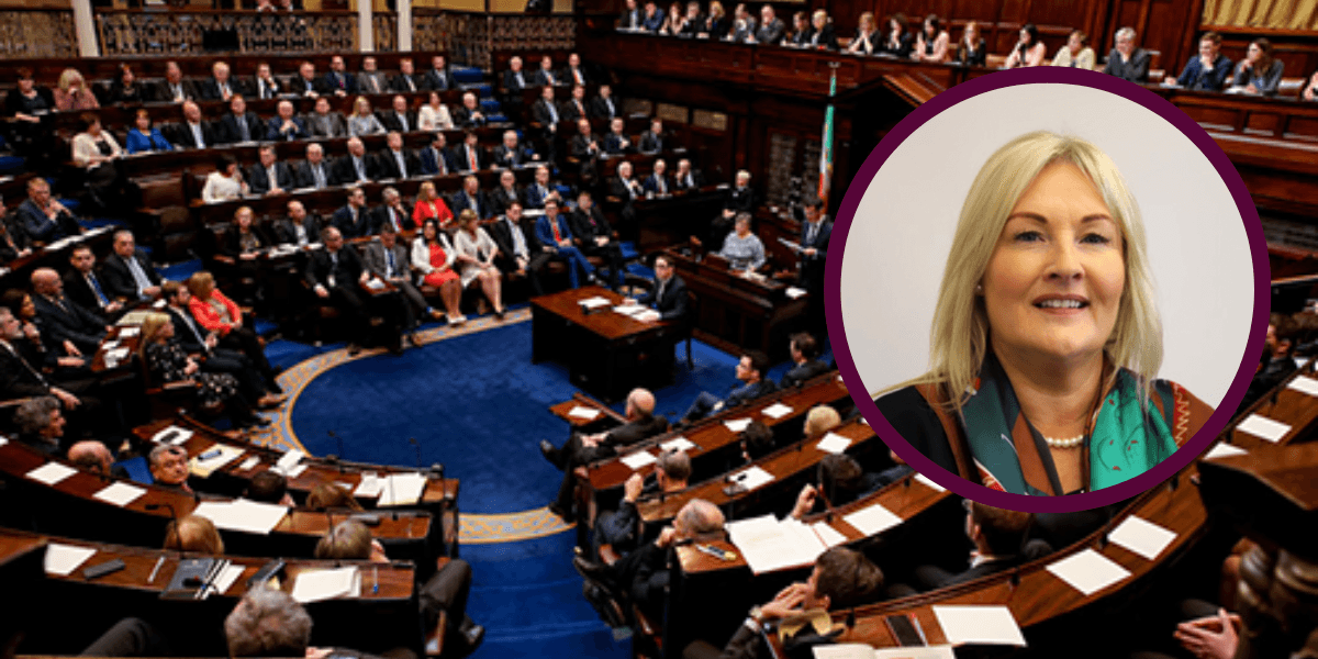 Verona Murphy becomes first female Ceann Comhairle of the 34th Dáil