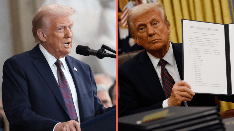 Trump’s executive order on two genders technically makes every single American female Trump’s executive order on two genders technically makes every single American female