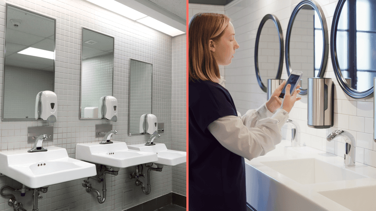 School bans mirrors from toilets after students spend too long staring at themselves School bans mirrors from toilets after students spend too long staring at themselves