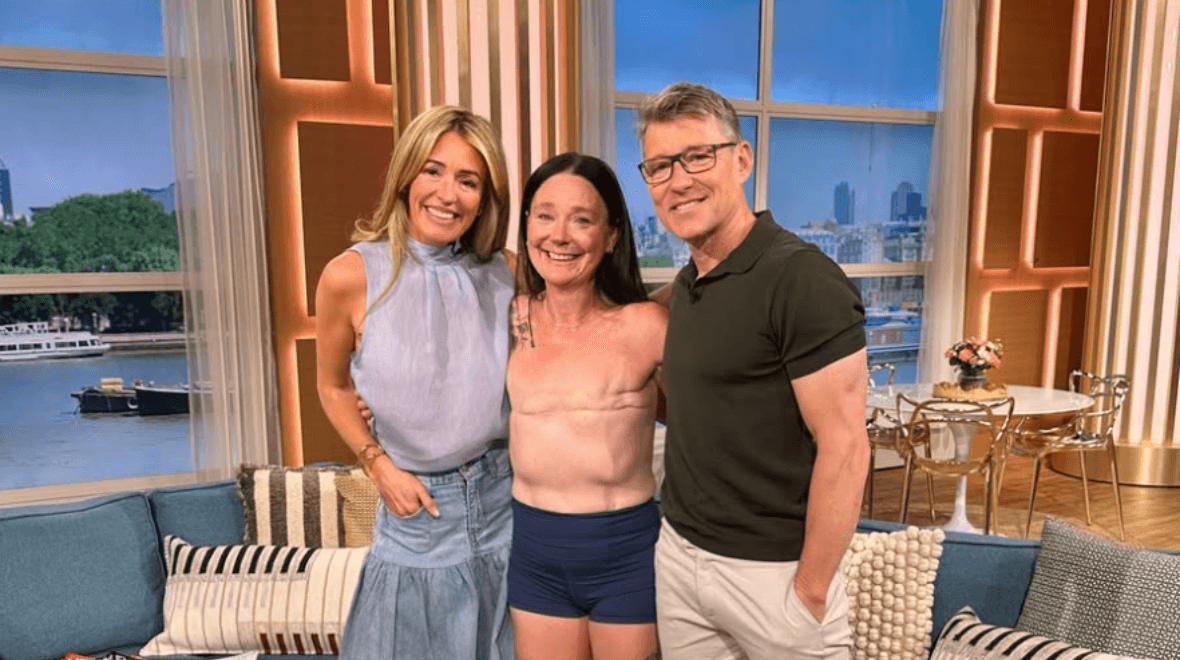 Woman who had double mastectomy praised after powerful This Morning appearance