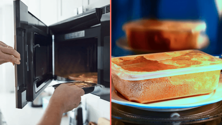 Doctor issues warning over heating up food in plastic containers in the microwave Doctor issues warning over heating up food in plastic containers in the microwave