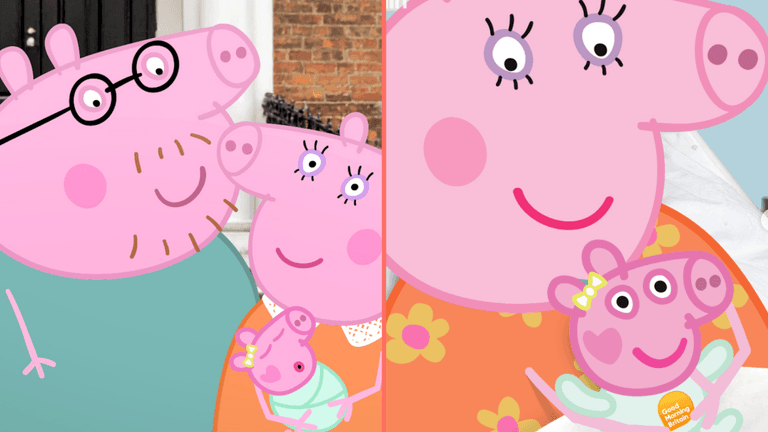 Mummy Pig gives birth to Peppa Pig’s little sister and reveals baby name Mummy Pig gives birth to Peppa Pig’s little sister and reveals baby name
