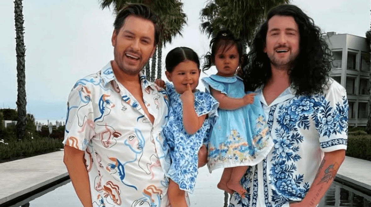 Arthur Gourounlian says past split from Brian Dowling changed them for the better