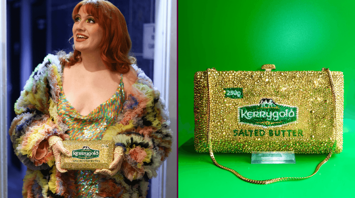 CMAT showcases iconic Kerrygold clutch at Mercury Prize Awards